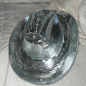 Mirrorball / disco cowgirl / cowboy hat